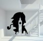 Preview: 46241 Sherlock Holmes mit Big Ben Silhouette Wandtattoo Preview: 46241 Sherlock Holmes mit Big Ben Silhouette Wandtattoo